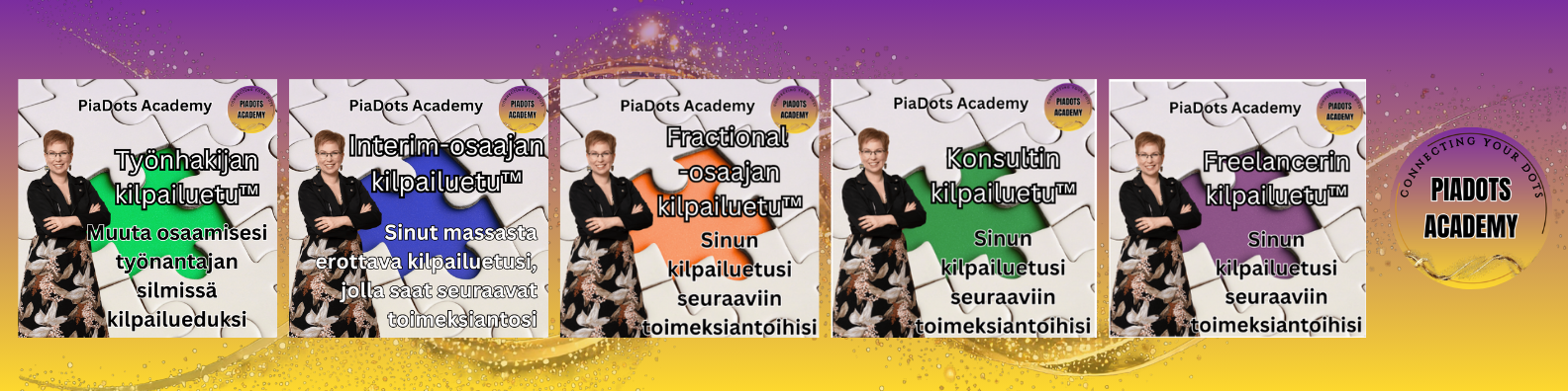 PiaDots Academy - Osaamisen erilaiset työmuodot ja miten löytää niihin oma kilpailuetunsa